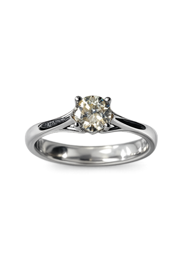Anello Vidali Gioielli Donna in Oro bianco Diamante 0.50 Ct ANOR-108-34 - ANOR-108-34
